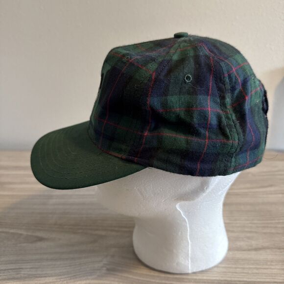 Vintage Mickey Mouse Pinstripe Snapback Hat Adjustable Cap Goofy's Made in USA - Picture 4 of 9